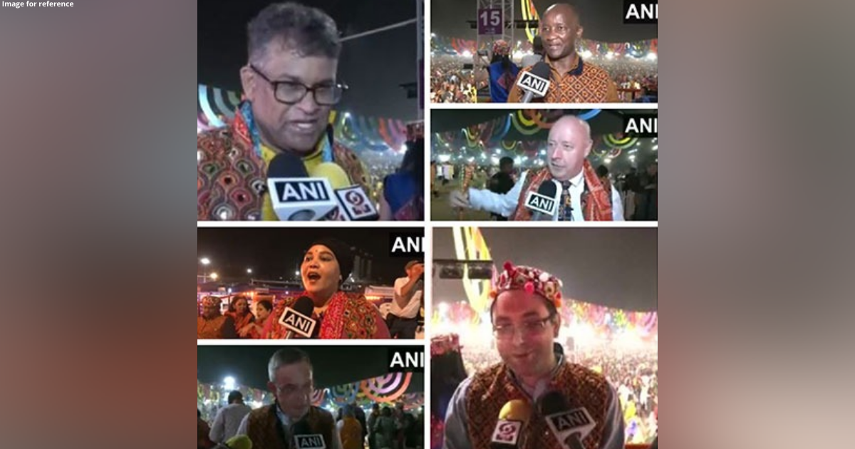 Foreign envoys get a glimpse of India's rich culture at Gujarat's Navratri festival